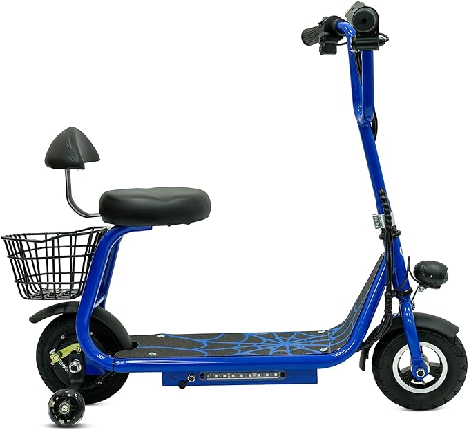 Top Gear Electric Scooter with Seat Blue 24V TG-25