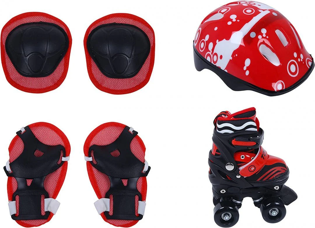 Top Gear Quad Skate Shoes 35-38 Red TG-9008 - Image 3
