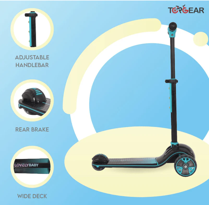 Top Gear Scooter Blue LB-880 - Image 2