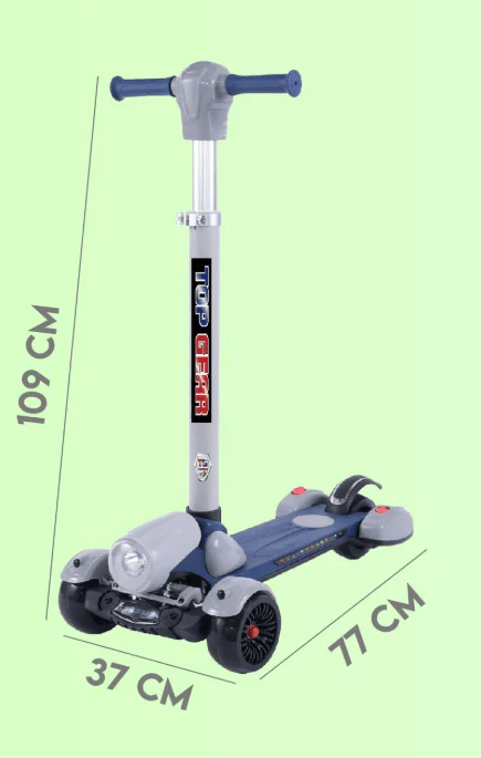 Top Gear Scooter Blue TG-300 - Image 2