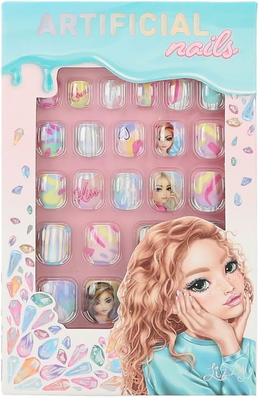 TOPModel Beauty And Me Artificial Flat Nails Kit - Image 4