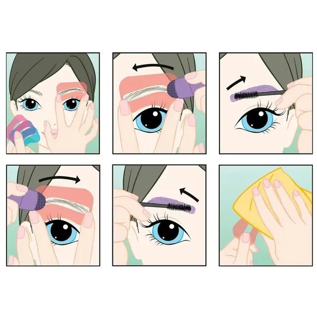 TOPModel Beauty And Me Eyebrow Stamp Set - Image 2