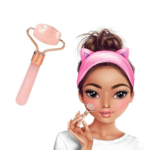 TOPModel Beauty And Me Mini Rose Quartz Face Roller Set - Image 4