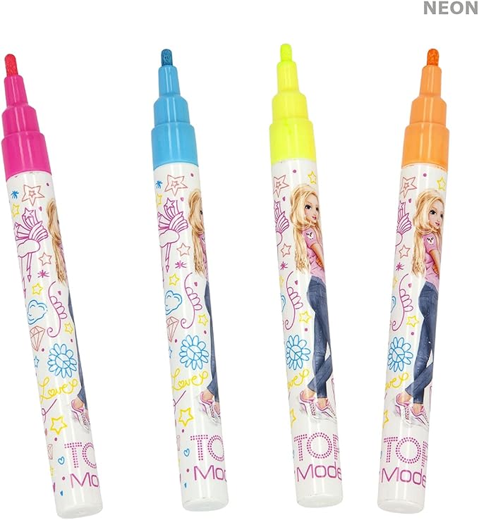 TOPModel Neon Deco Marker Set TM-3555 - Image 2