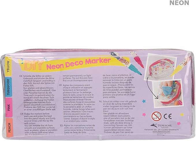 TOPModel Neon Deco Marker Set TM-3555 - Image 7