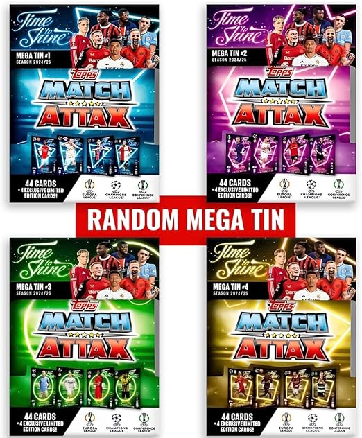 Topps Match Attax 2024/25 Mega Tin Asst - Image 2