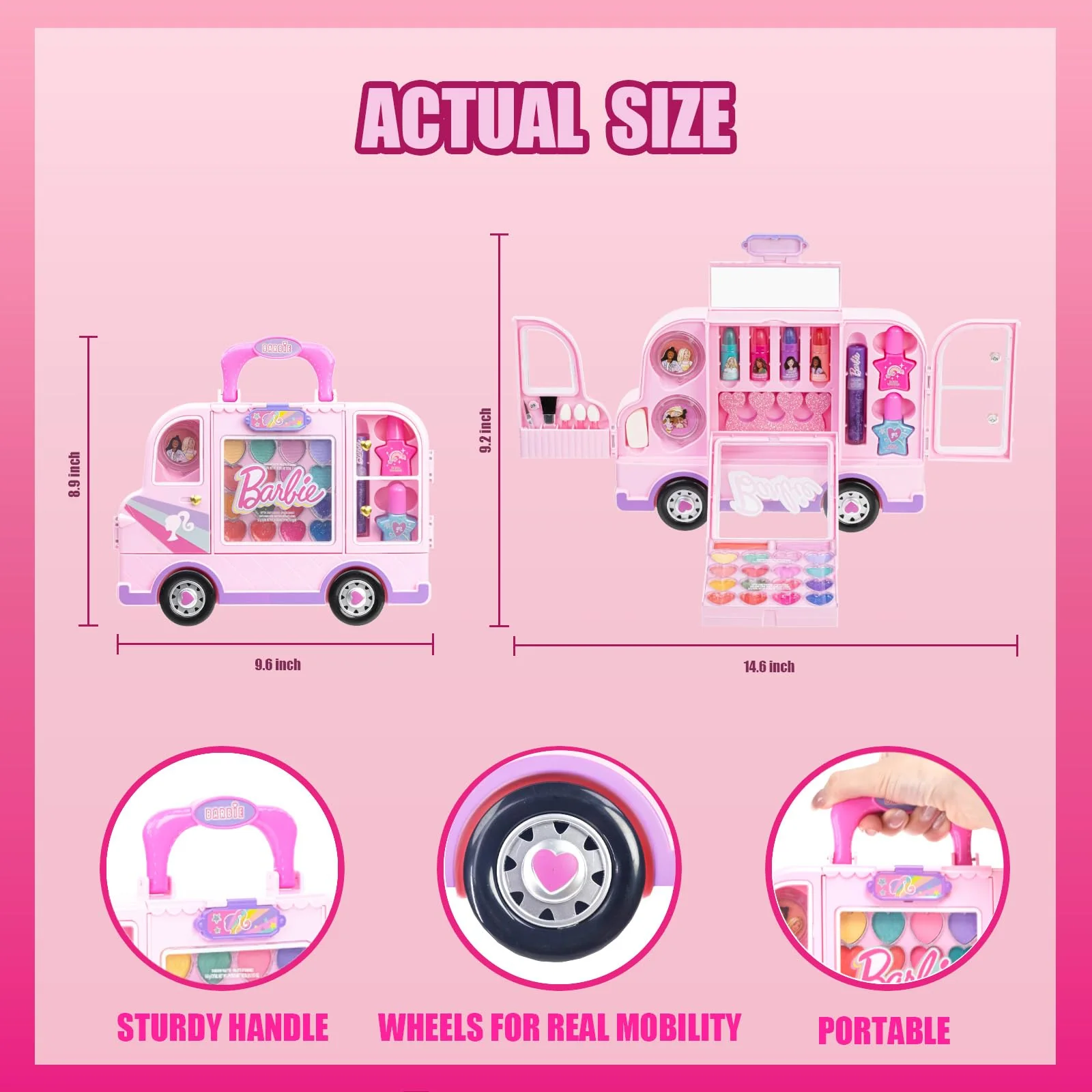 Townley Girl Cosmetic Set  BB0358GG - Image 4
