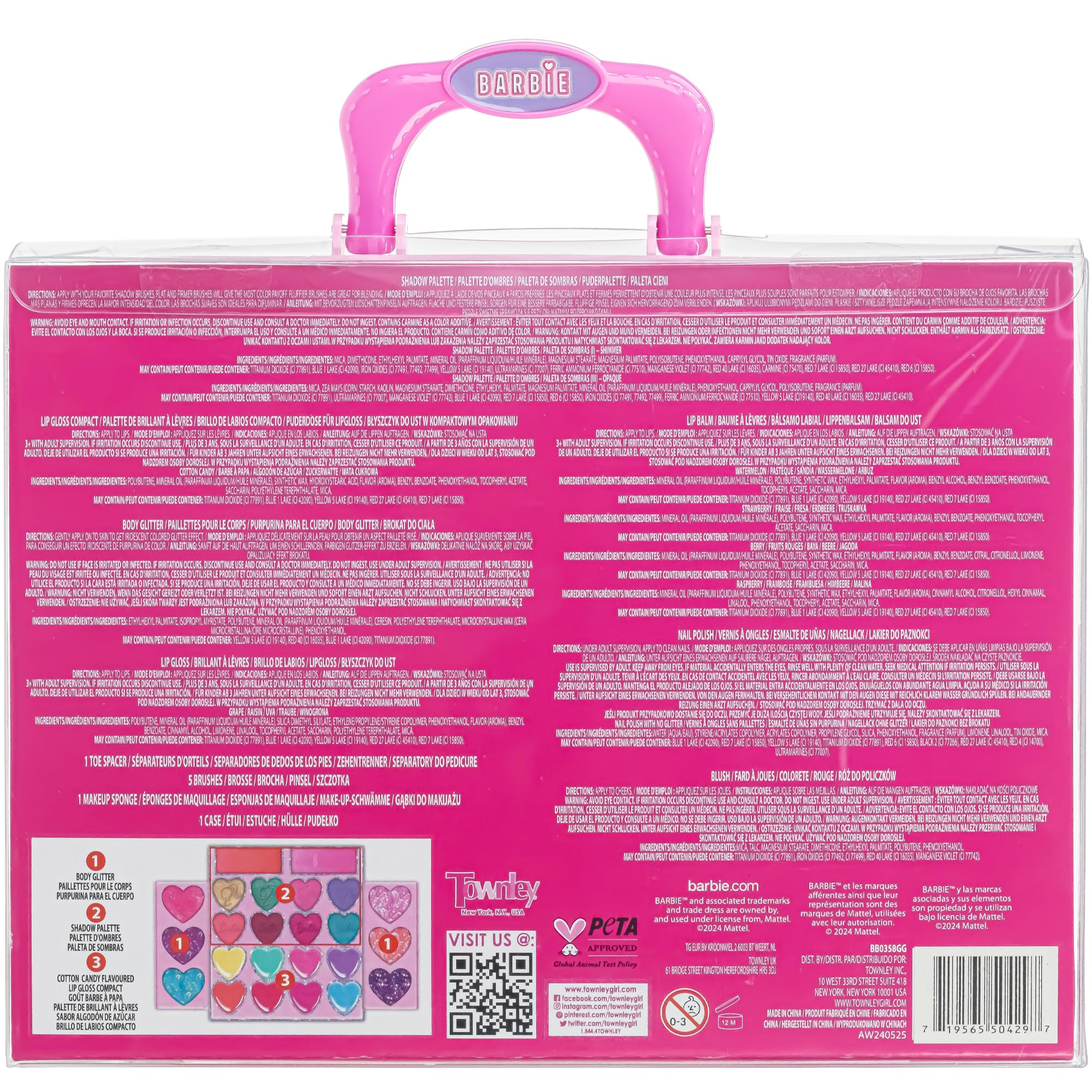 Townley Girl Cosmetic Set  BB0358GG - Image 9