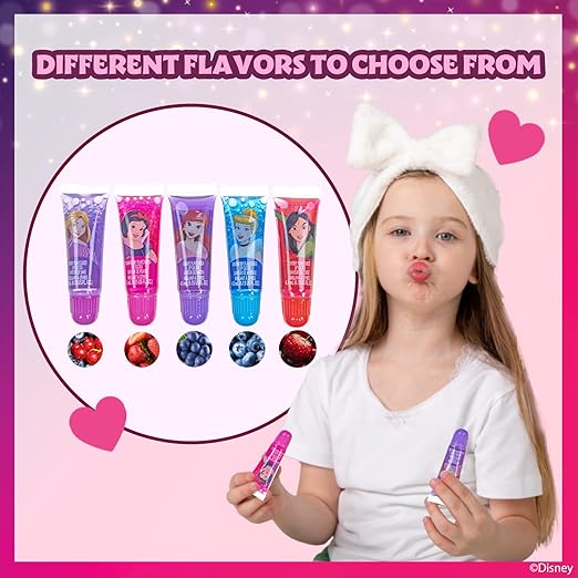 Townley Girl Disney Princess Sparkly Cosmetic Makeup Set DP2811GC - Image 7