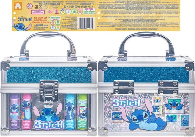 Townley Girl Lip Balm With Train Case 4-Pack SI0105GG