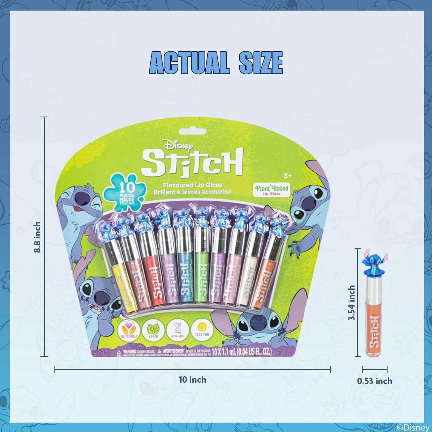 Townley Girl Lip Gloss 10-Pack  SI0051GG - Image 5