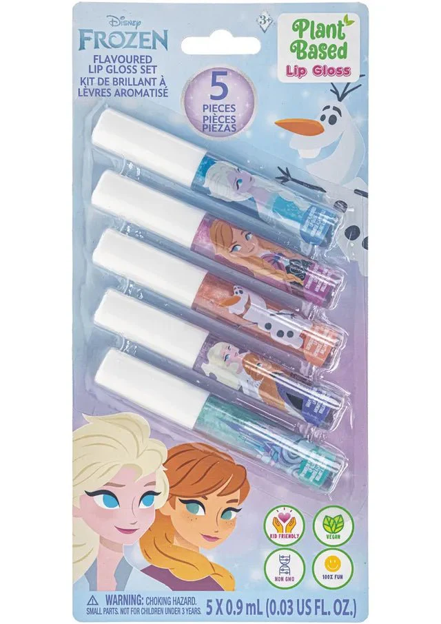 Townley Girl Lip Gloss Wands Plant-Based 5-Pack  FZ4450GH - Image 2