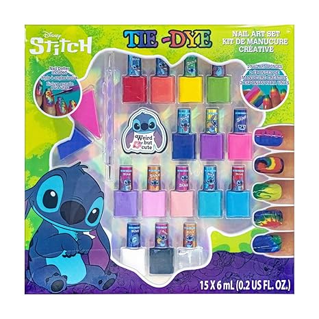 Townley Girl Nail Polish Set With Accessories Stitch 15 Pack SI0046GG - Image 2