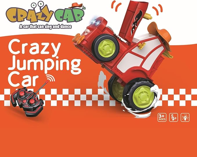 Remote Control Crazy Jumping Car 2101-A - Image 3