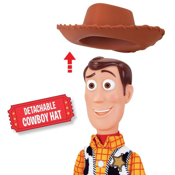 Toy Story 4 Sheriff Woody Pull String Action Figure