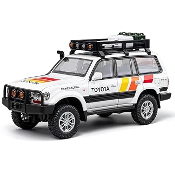 Toyota Land Cruiser LC80 1:24 Pullback Die-Cast Car - Image 2