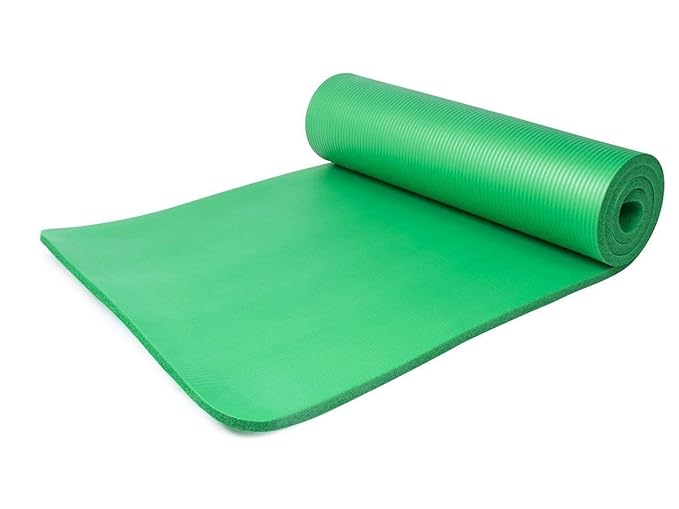 TPE Yoga Mat 183cmx61cmx0.6cm Black/Grey YM610