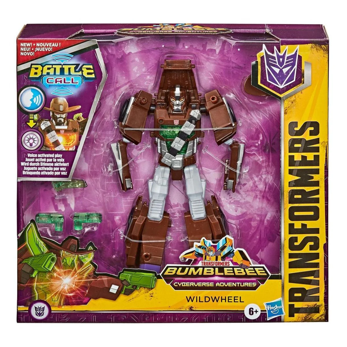 Transformers Bumble bee Cyberverse Battle Call Trooper WildWheel E8227 - Image 2