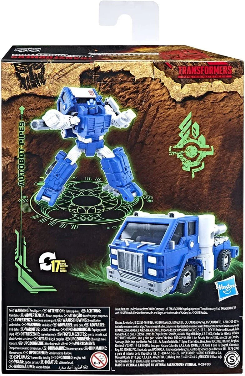Transformers Generations War for Cybertron Pipes F0682 - Image 5