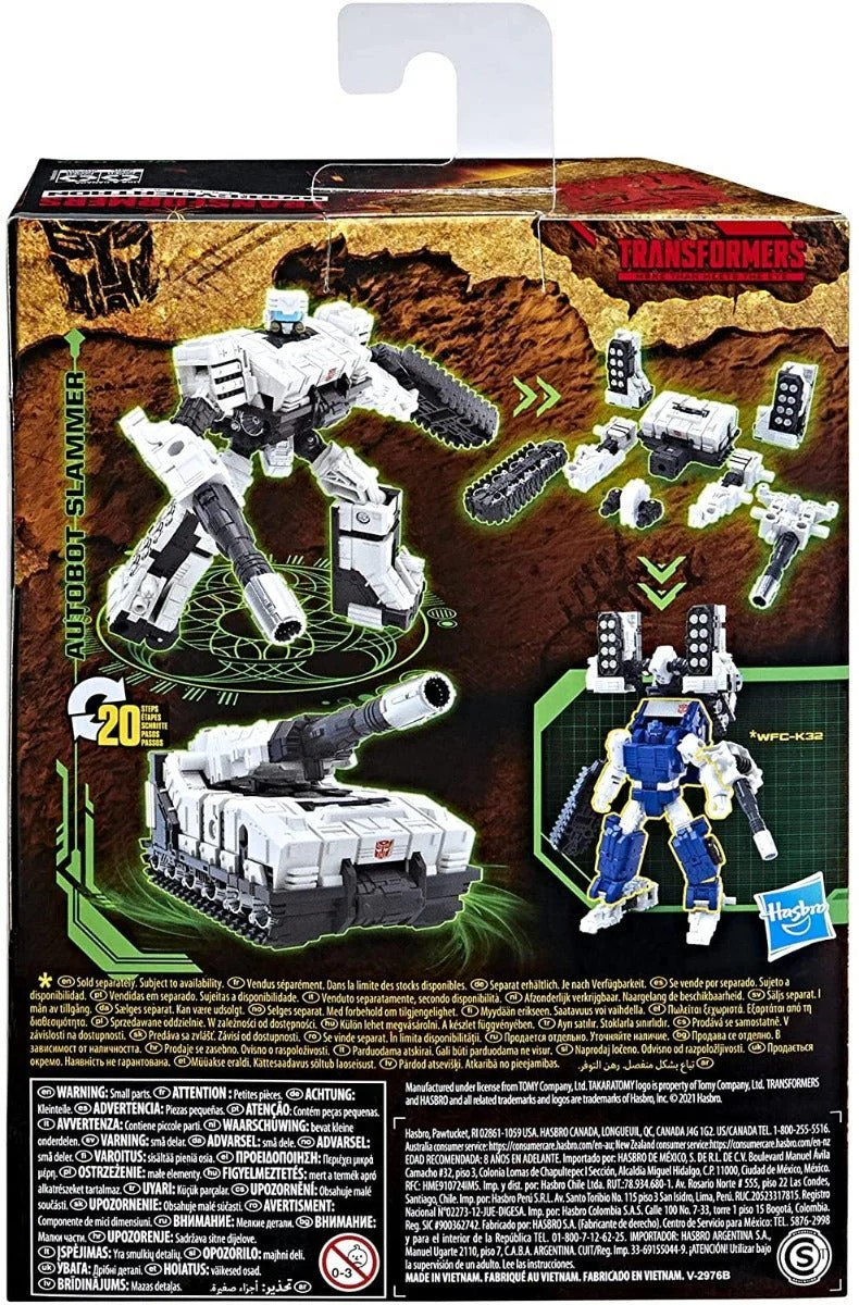 Transformers Generations War for Cybertron Slammer F0683 - Image 4