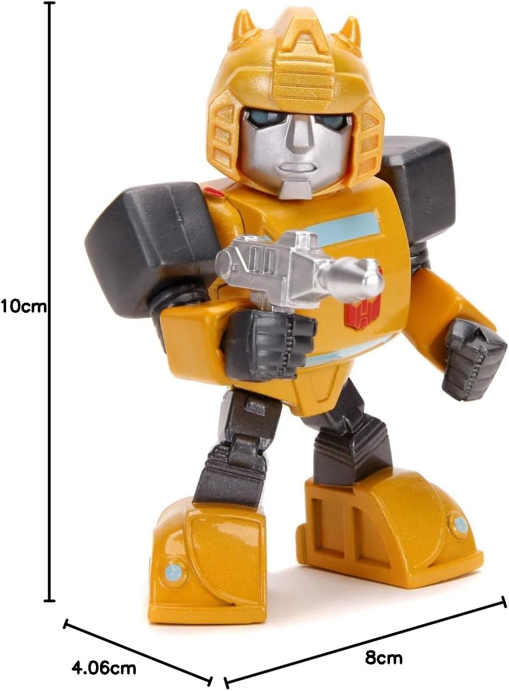 Jada Autobot G1 Bumble Bee Movie Transformers 4inch 253111004 - Image 6