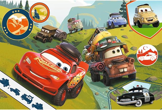 Trefl Happy Cars Disney Cars-3 Maxi 24-Pcs 14352 - Image 2