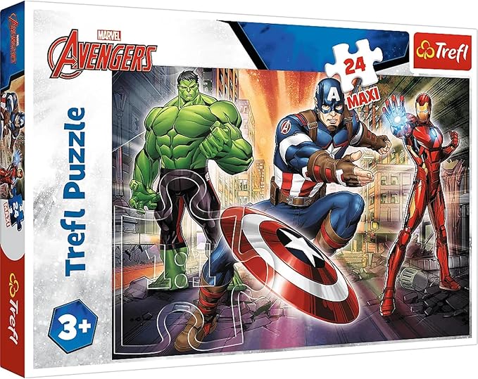 Trefl In The World Of Avengers Super Maxi 24-Pcs 14321