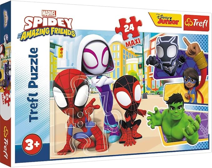 Trefl Spidey And His Friends Maxi 24-Pcs 14348