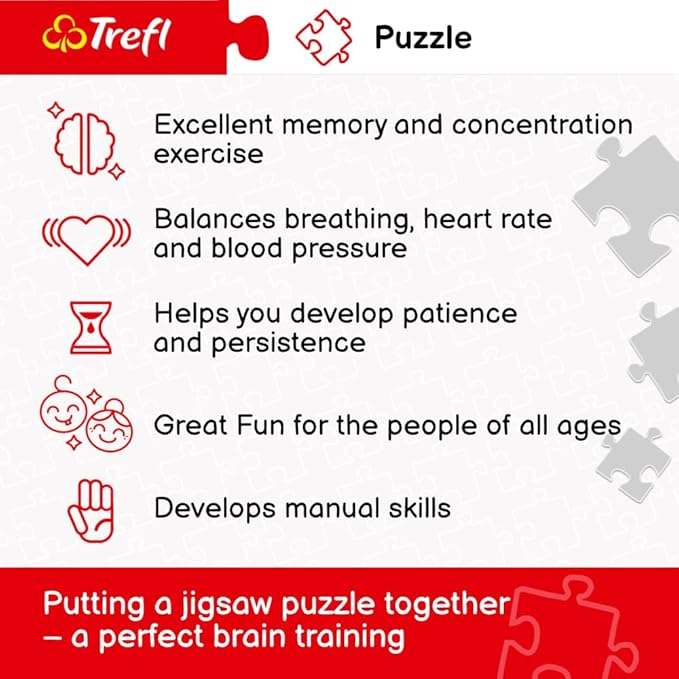 Trefl Tiger Portrait Puzzle 500pcs 37397 - Image 5