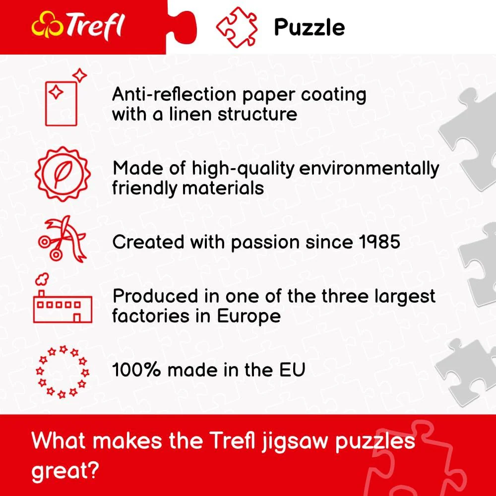 Trefl Tiger Portrait Puzzle 500pcs 37397 - Image 7