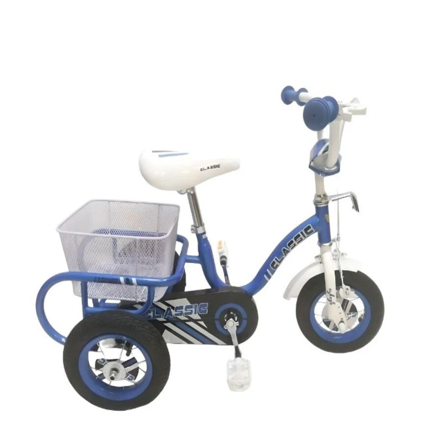 Tricycle 10 Basket Blue CL-1210