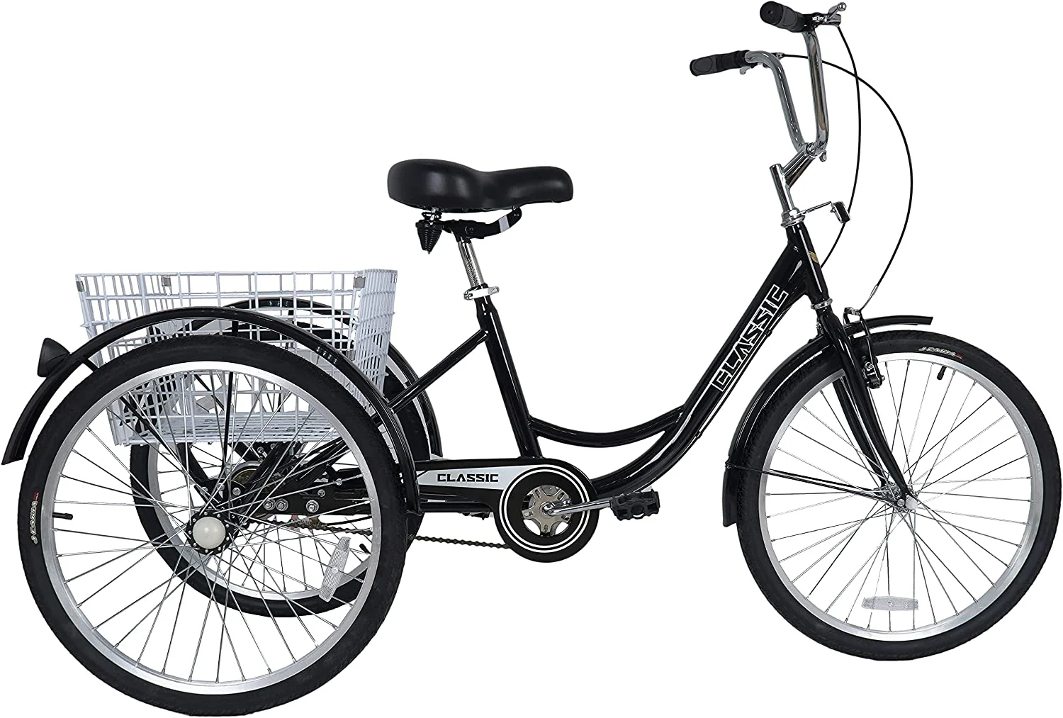 Tricycle CL 24 Basket Black