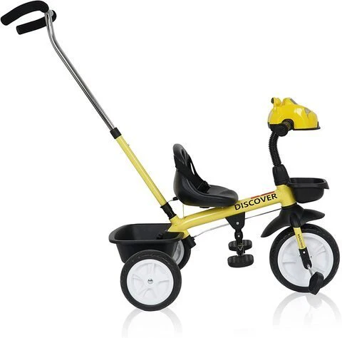 Tricycle with Handle Yellow LB-TR6518 - Image 2