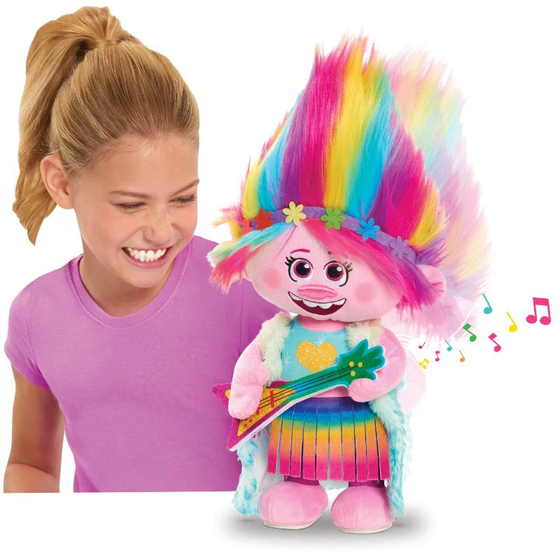 Trolls World Tour Dancing Feature Poppy Plush 65330 - Image 2