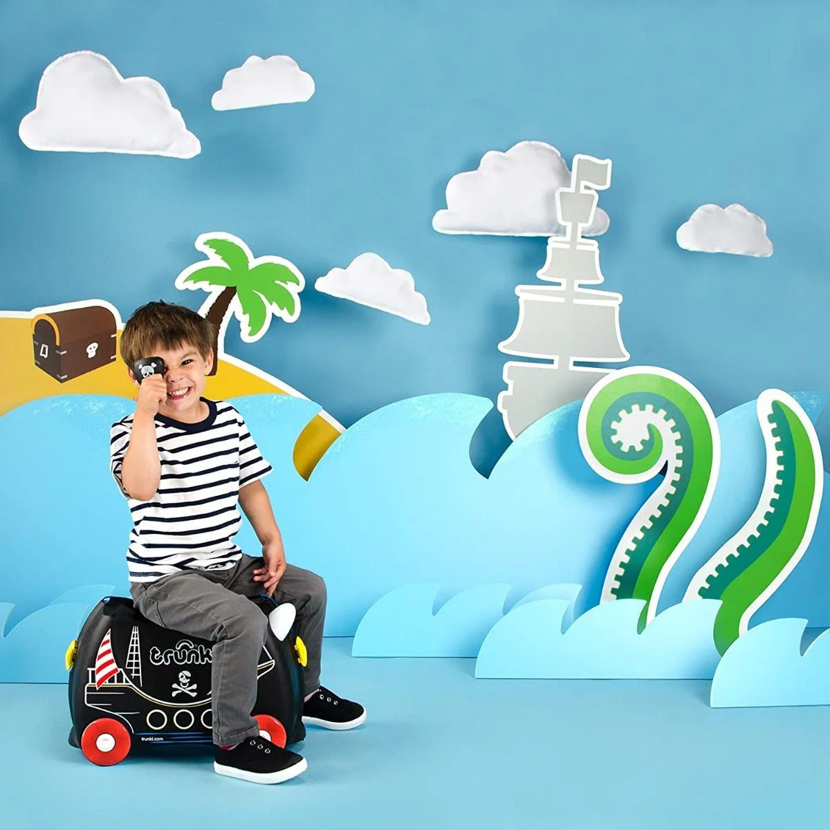 Trunki Pedro The Pirate Ship Black TI0312-GB01 - Image 7
