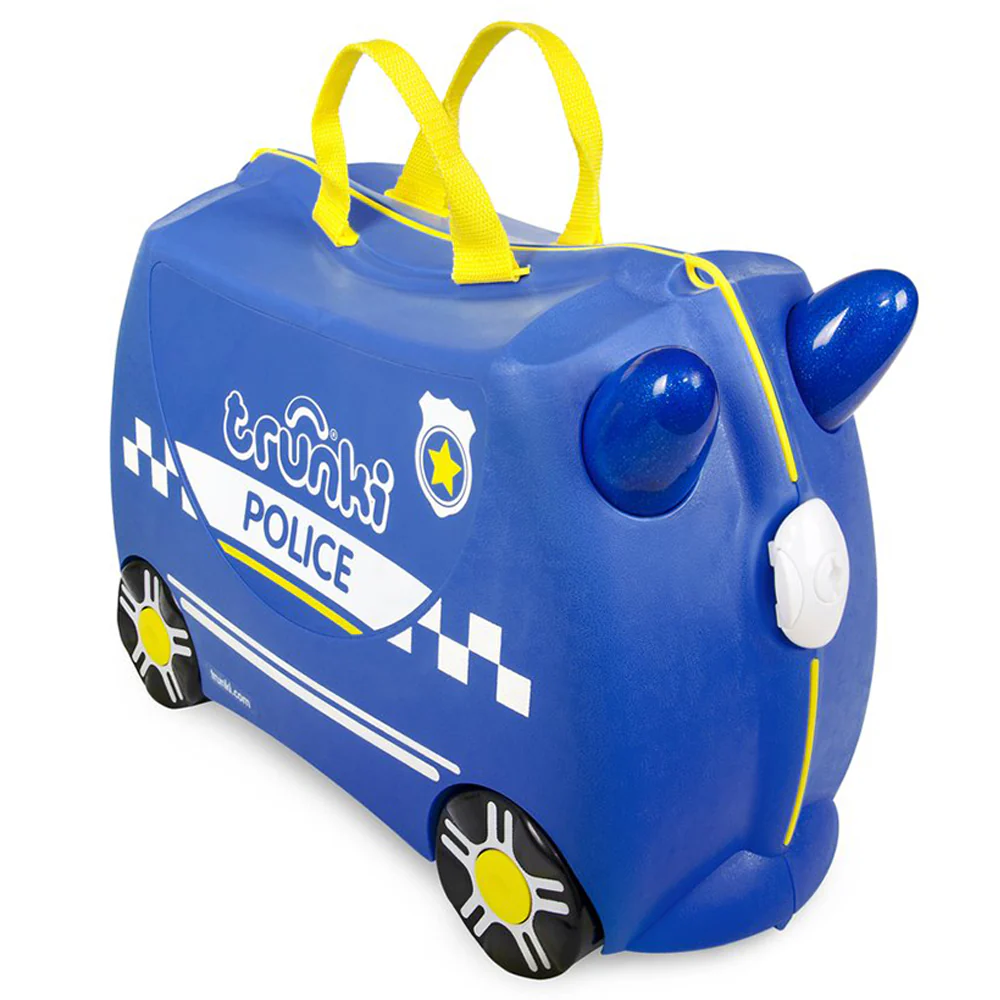 Trunki Percy Police Car Kids Luggage