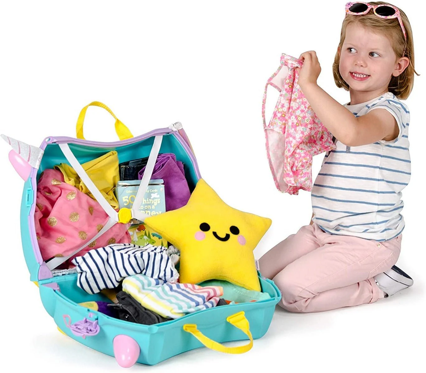 Trunki Una the Unicorn Blue TI0287-GB01 - Image 5