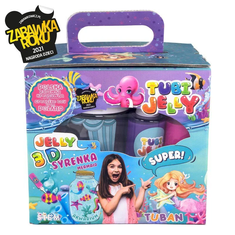 Tuban Jelly 3D Mermaid Aquarium TU 3330
