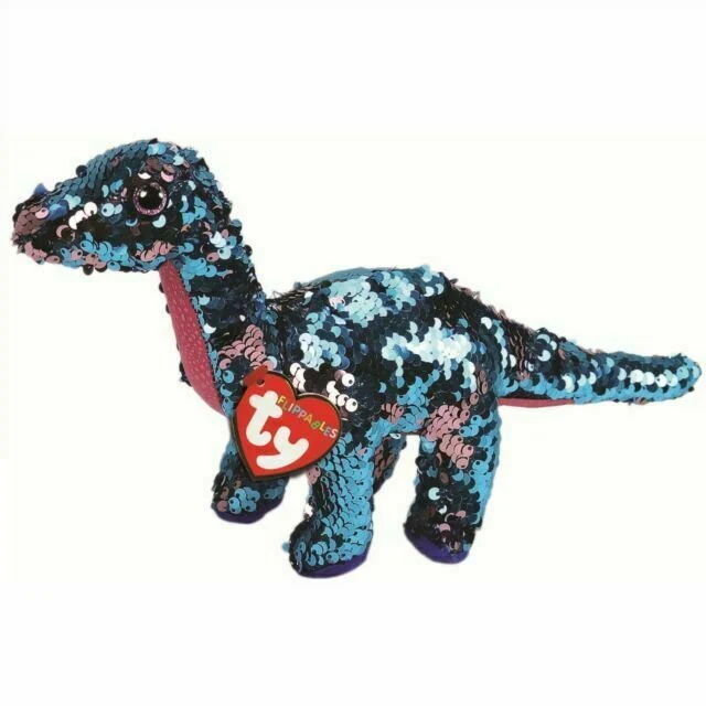 TY Beanie Boo Flippables Tremor Dinosaur Medium 36432