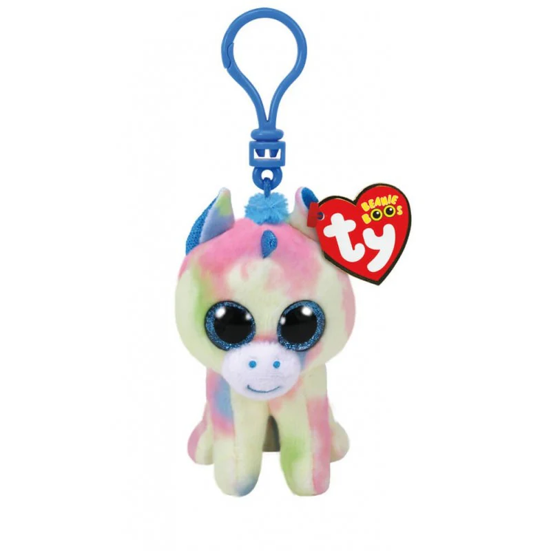 TY Beanie Boos Blitz the Unicorn Blue Clip 35208