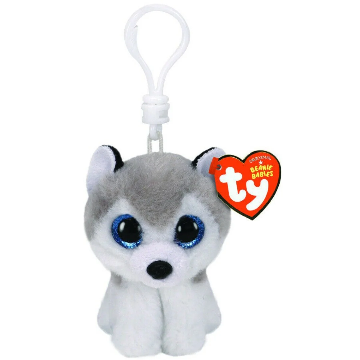 TY Beanie Boos Buff Husky Clip 3inch 35240