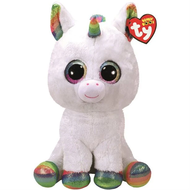 TY Beanie Boos Pixy the Unicorn with Glitter Eyes 9inch 37157
