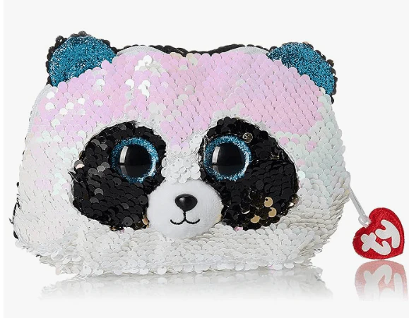Ty Beanie Boos Sequin Bag - Bamboo the Panda 95825