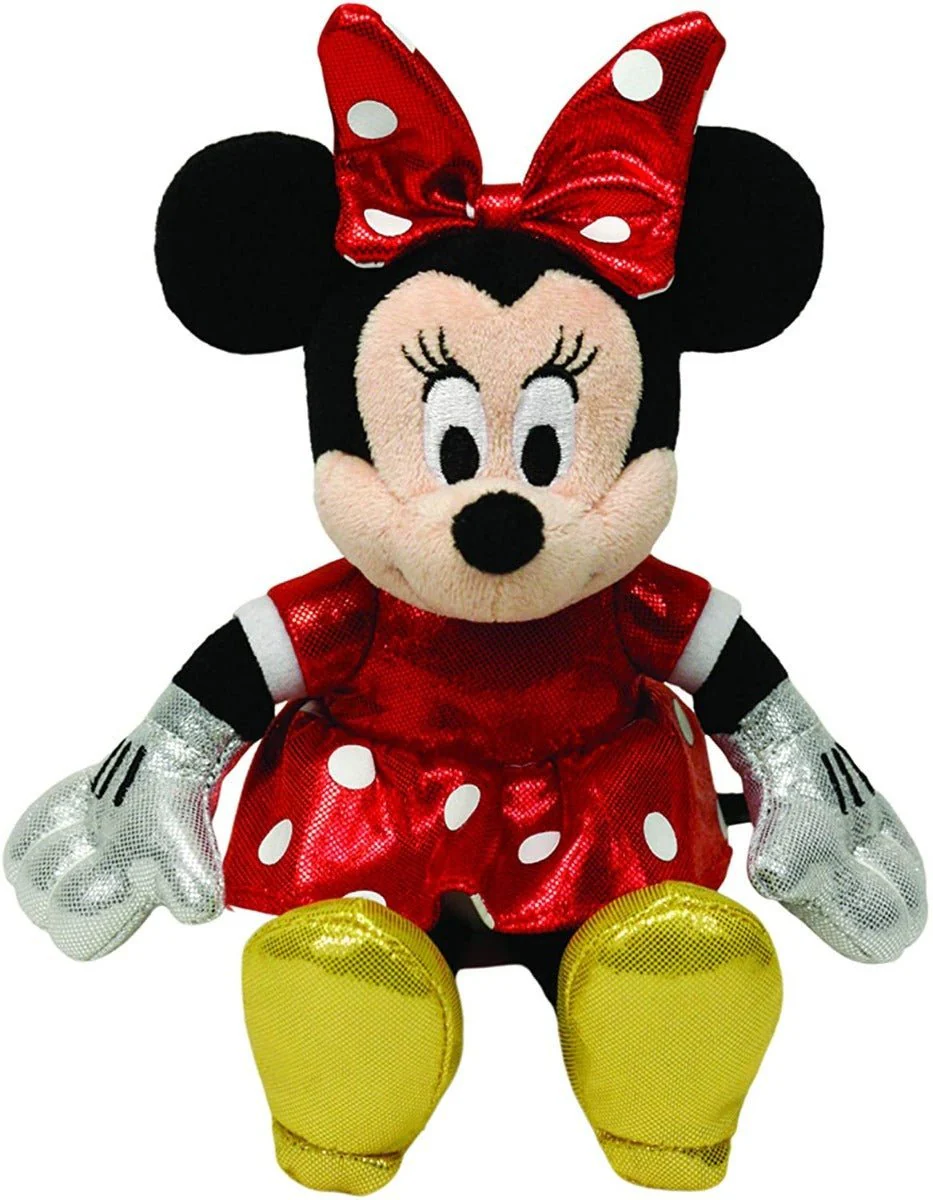 TY Disney Minnie Red Sparkle Regular 8inch 41059