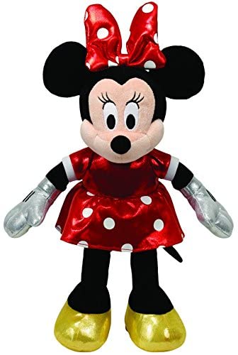 TY Disney Minnie Red Sparkle Regular 8inch 41059 - Image 2