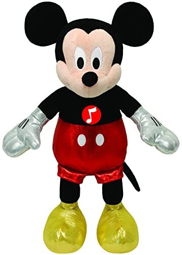 TY Disney Plush Mickey with Sound Sparkle 8inch 41072