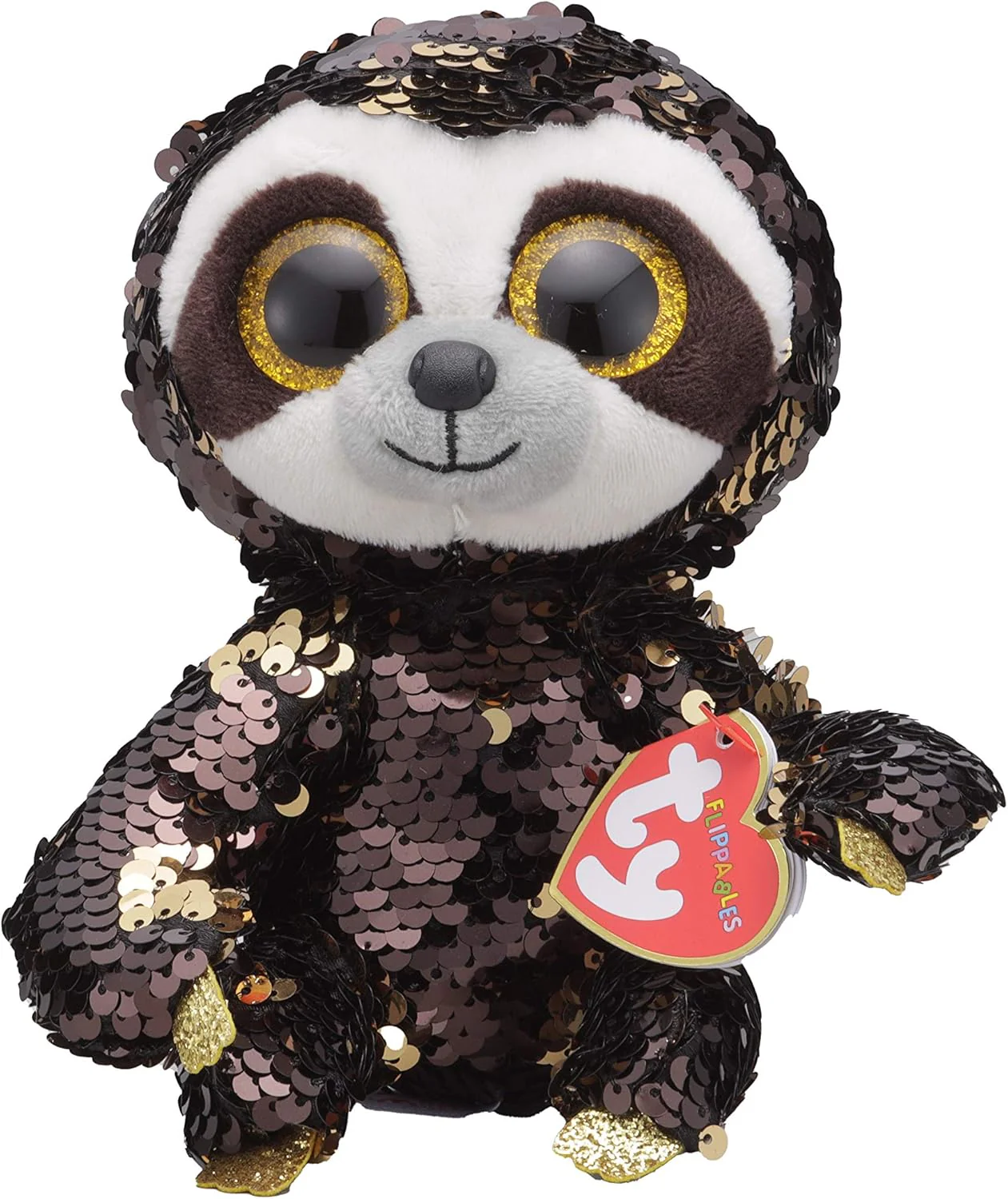 TY Flippables Sequin Sloth - Dangler 10inch 36780