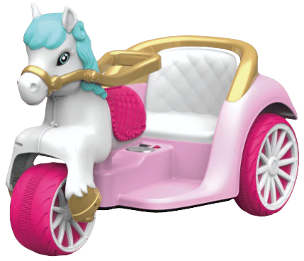 Unicorn Carriage With Light And Music Ride On Pink TCDK 602