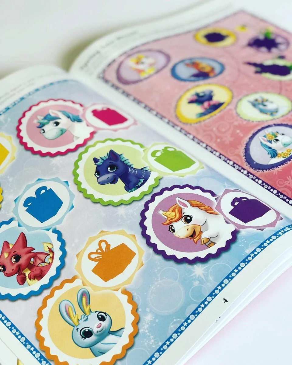 Unicorns & Friends Sticker Book Treasury 2764349742 - Image 2