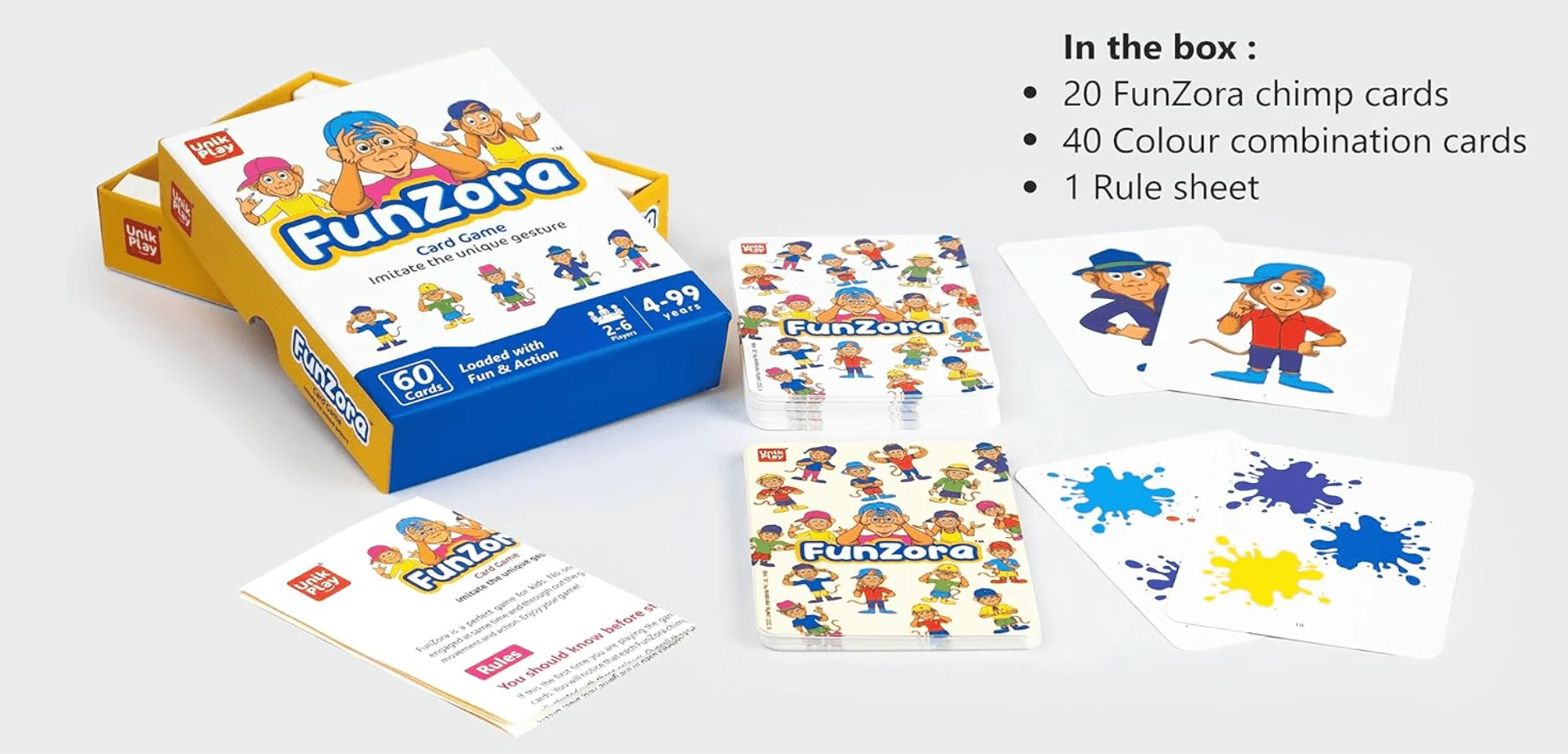 Unikplay Funzora Card Game UPFD-0060/GB01 - Image 2